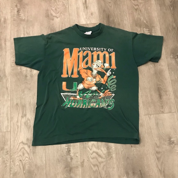 Miami Hurricanes Vintage Tshirt | Poshmark